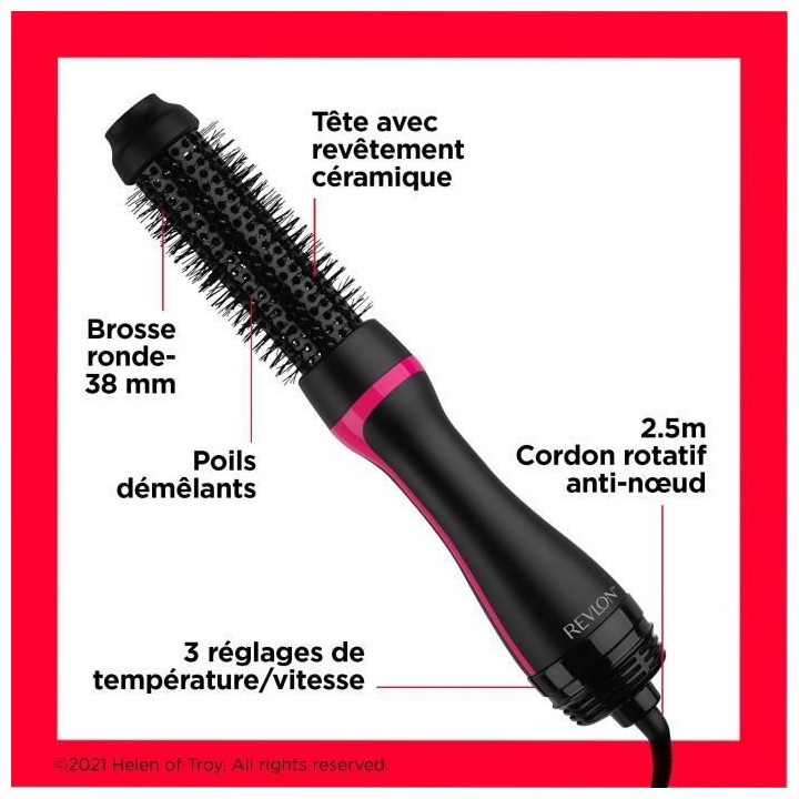 REVLON One-Step Style Booster RVDR5292UKE - Brosse séchante et coiffa