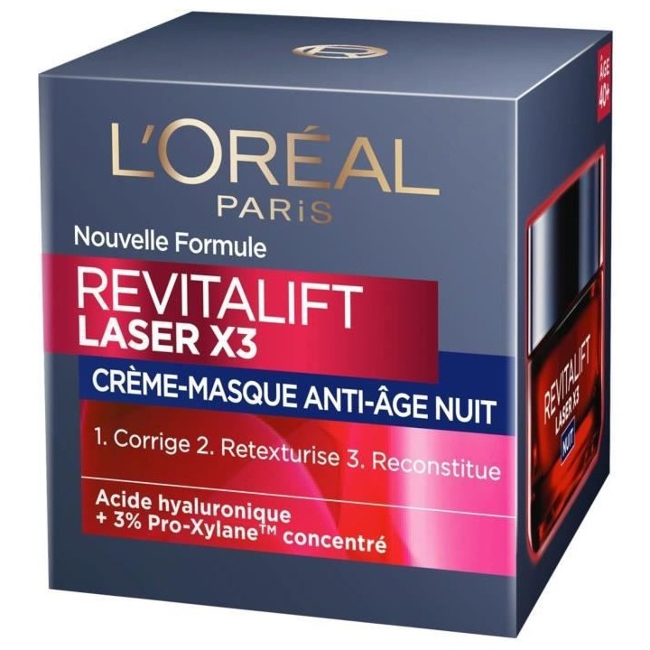 L'Oréal Dermo Expertise Revitalift LaserX3 Soin Nuit 50 ml