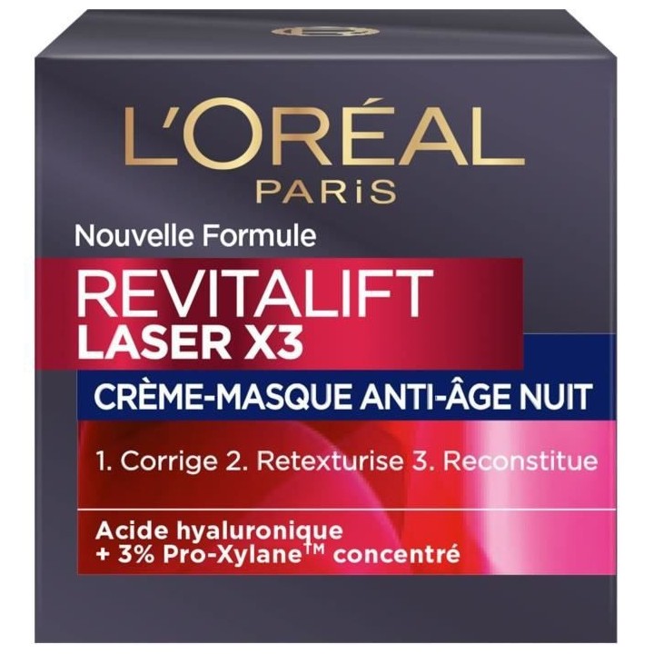 L'Oréal Dermo Expertise Revitalift LaserX3 Soin Nuit 50 ml