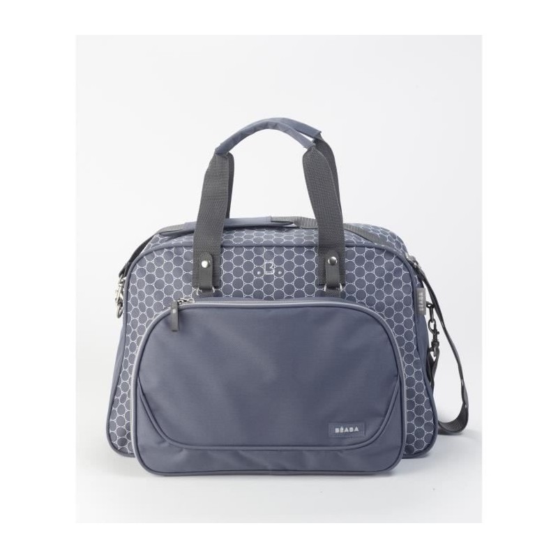 BEABA, Sac a langer Geneve, Modulable, Grande contenance, Rangements multiples, Pochette avant amovible, Ardoise