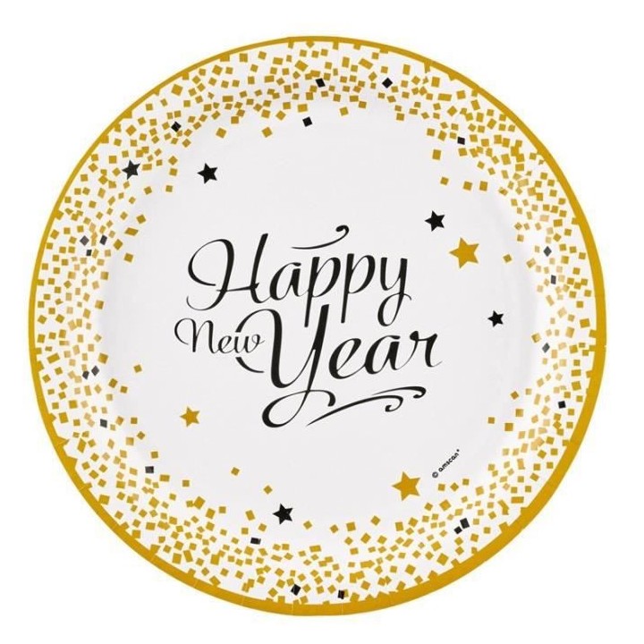 KIt de Fete Golden Wishes 54 Pieces