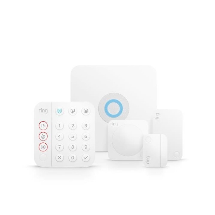 RING - Kit de sécurité Ring Alarm - Alarm 5 Piece Kit (2nd Gen) - HB