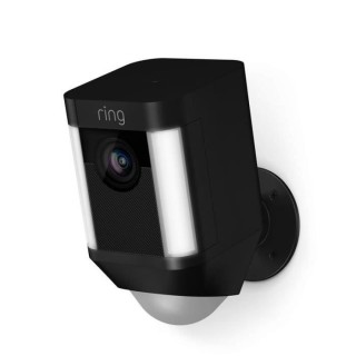 RING - Spotlight Cam Battery - Caméra de surveillance HD sans fil, pr