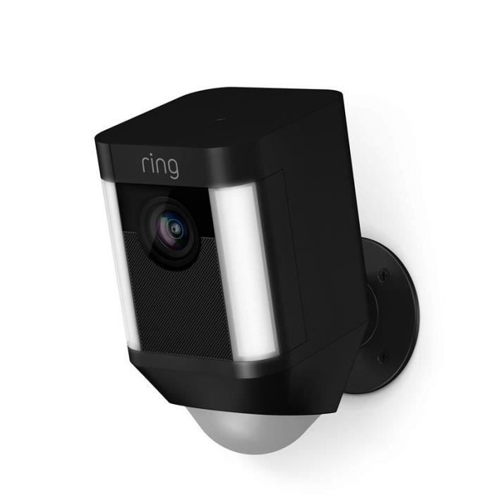 RING - Spotlight Cam Battery - Caméra de surveillance HD sans fil, pr