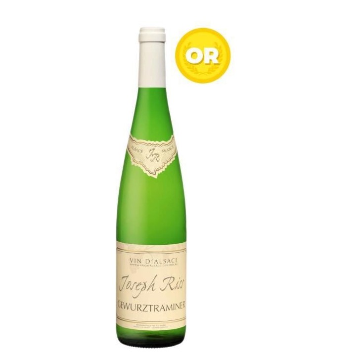 Joseph Riss Gewurztraminer - Vin blanc d'Alsace