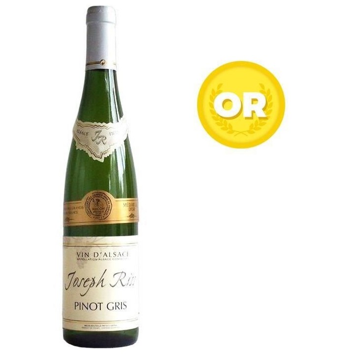 Joseph Riss Pinot Gris - Vin blanc d'Alsace