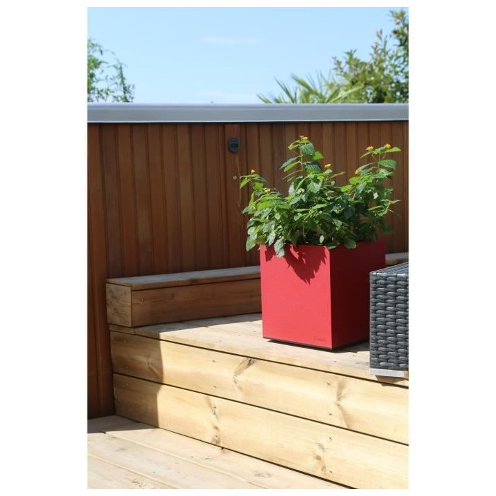 RIVIERA Bac Granit - 30x30 cm - Rouge