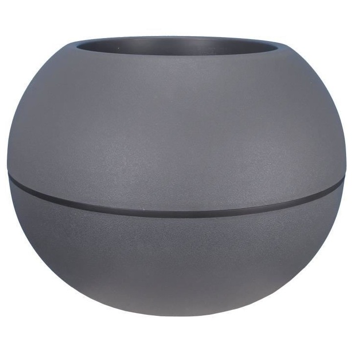 RIVIERA - pot de fleurs Boule - D40 - gris