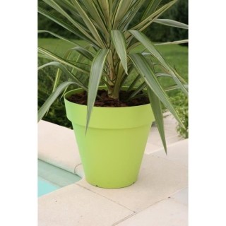 RIVIERA Pot de fleurs Soleilla - Rond - Ø 60 x 53,6 cm -Vert anis