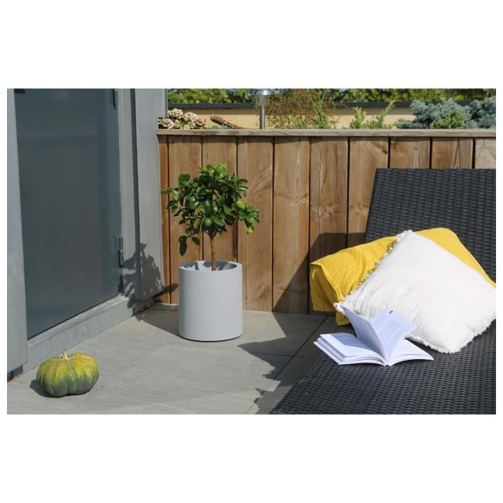 RIVIERA Bac Granit rond - 40 cm - Stone