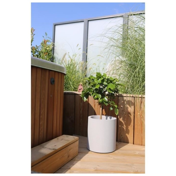 RIVIERA Bac Granit rond - 40 cm - Stone