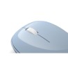 MICROSOFT Souris Bluetooth - Souris optique - 3 boutons - Sans fil - Bluetooth 5.0 - Bleu Pastel