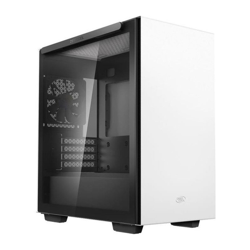 DEEPCOOL Macube 110 Blanc - Boitier sans alimentation - Mini tour - Format Micro-ATX