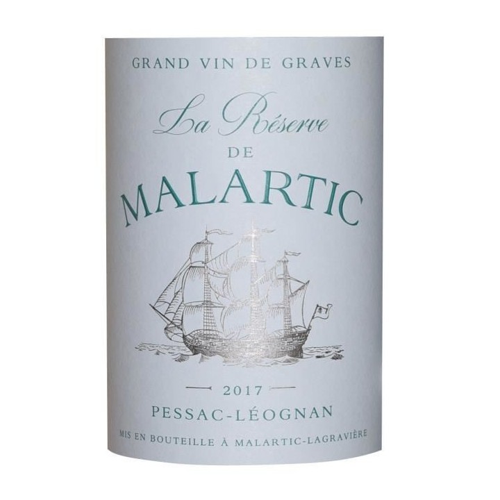 Réserve de Malartic Lagraviere 2017 Léognan - Vin blanc de Bordeaux
