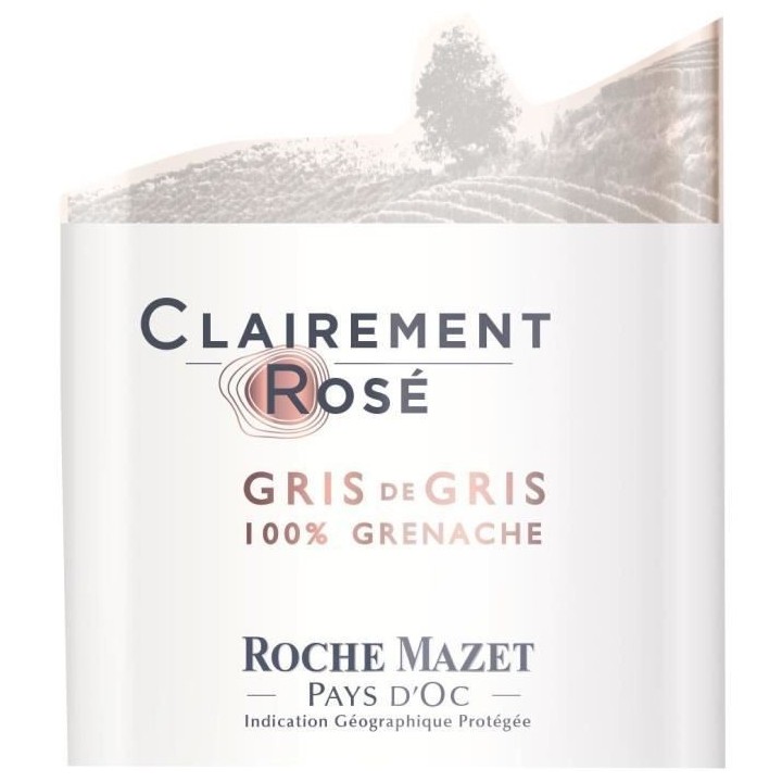 Clairement Rosé de Roche Mazet Pays d'Oc - Vin rosé de Languedoc