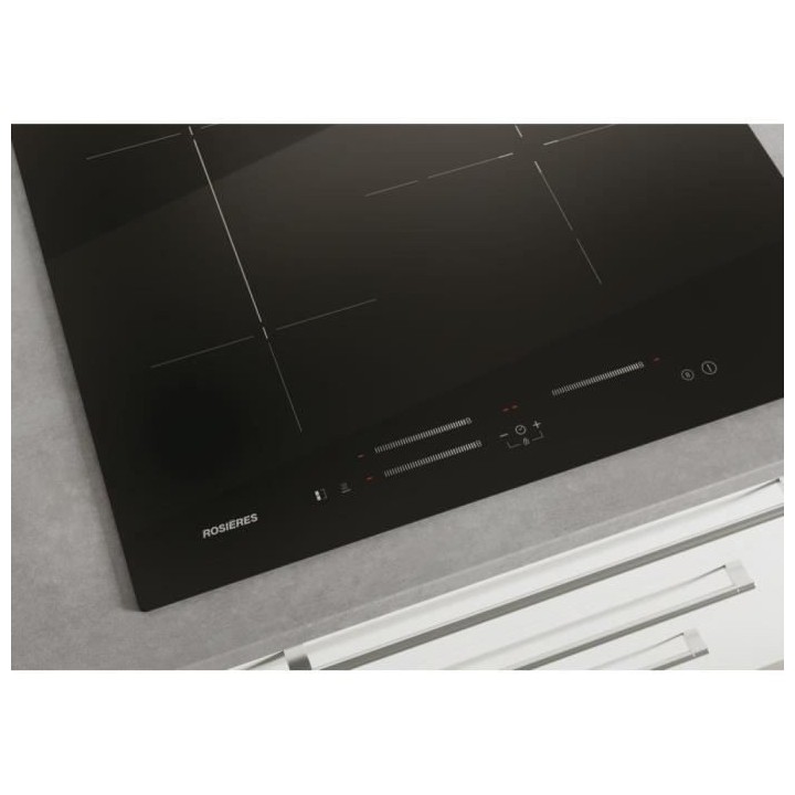 ROSIERES RCM634TPS/G3 - Plaque de cuisson induction - 3 zones - 60cm -