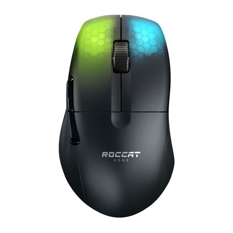 ROCCAT Souris de jeu ergonomique ultraperformante Kone One Pro Air Black