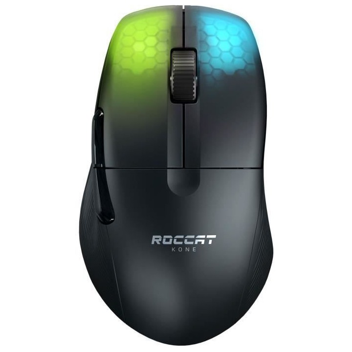 ROCCAT Souris de jeu ergonomique ultraperformante Kone One Pro Air Bla