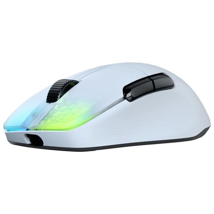 ROCCAT Souris de jeu ergonomique ultraperformante Kone One Pro Air Whi
