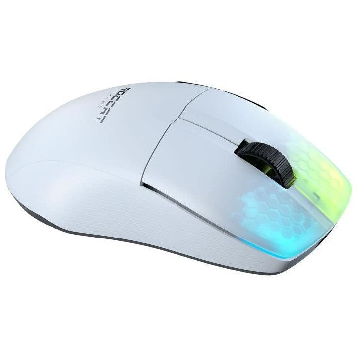 ROCCAT Souris de jeu ergonomique ultraperformante Kone One Pro Air Whi