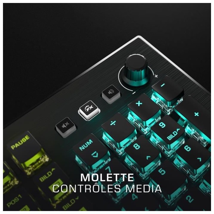 ROCCAT Clavier gamer - Vulcan Pro Tactile Brown