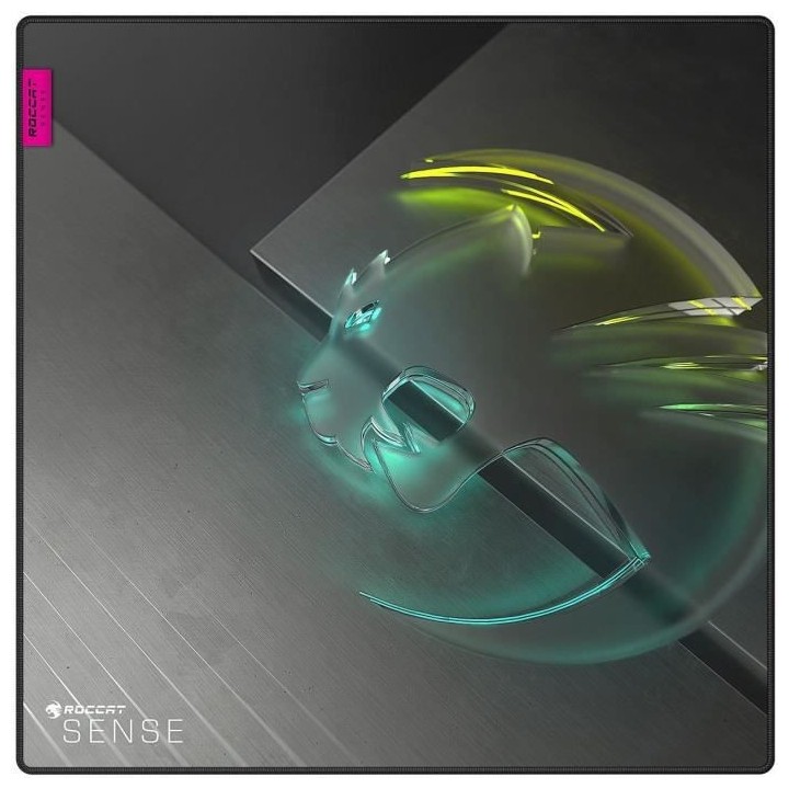 Tapis de Souris Gaming - ROCCAT - Sense Icon SQ - 450 x 450 x 3 mm