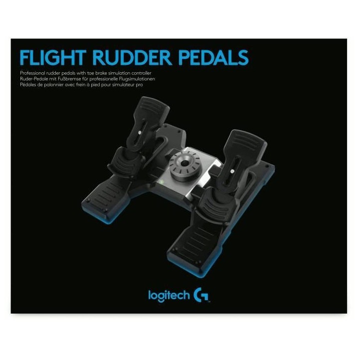 SAITEK BY LOGITECH PRO Flight Rudder Pedals