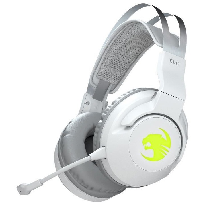 Casque-Micro Gaming - ROCCAT - ELO 7.1 Air - Blanc