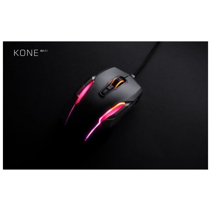 ROCCAT - Kone AIMO Remastered - Souris Gamer - Noire - ROC-11-820-BK