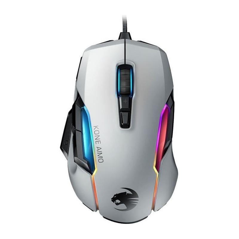 ROCCAT - Kone AIMO Remastered - Souris Gamer - Blanche - ROC-11-820-WE