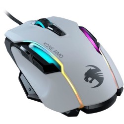 ROCCAT - Kone AIMO Remastered - Souris Gamer - Blanche - ROC-11-820-WE