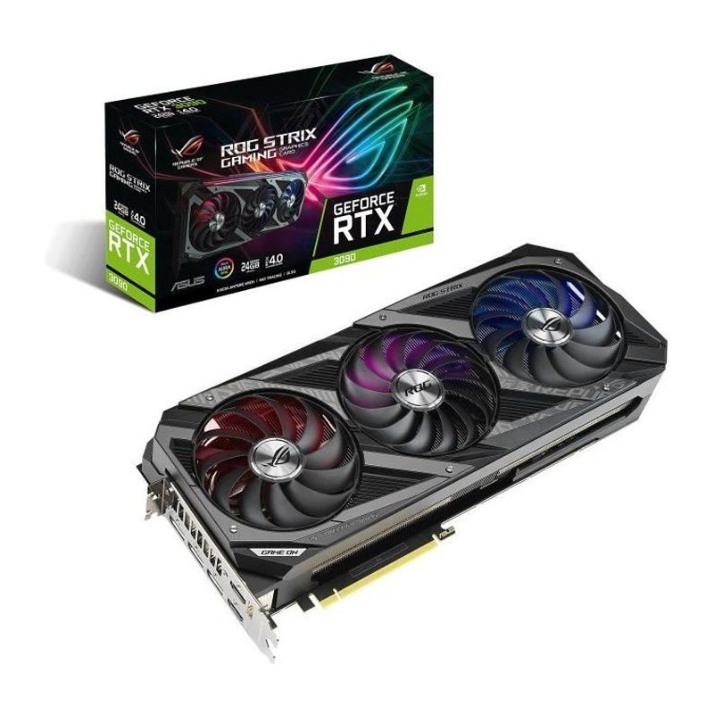 ASUS GeForce ROG STRIX RTX 3090 GAMING OC - 24 Go