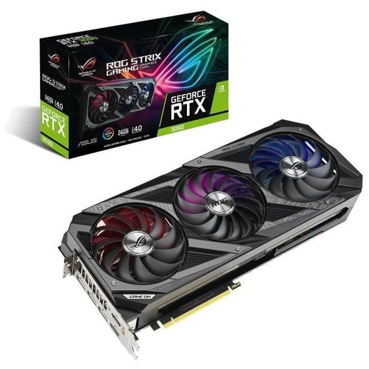 ASUS GeForce ROG STRIX RTX 3090 GAMING OC - 24 Go