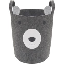 ROSEWOOD Felt Bear Basket -...