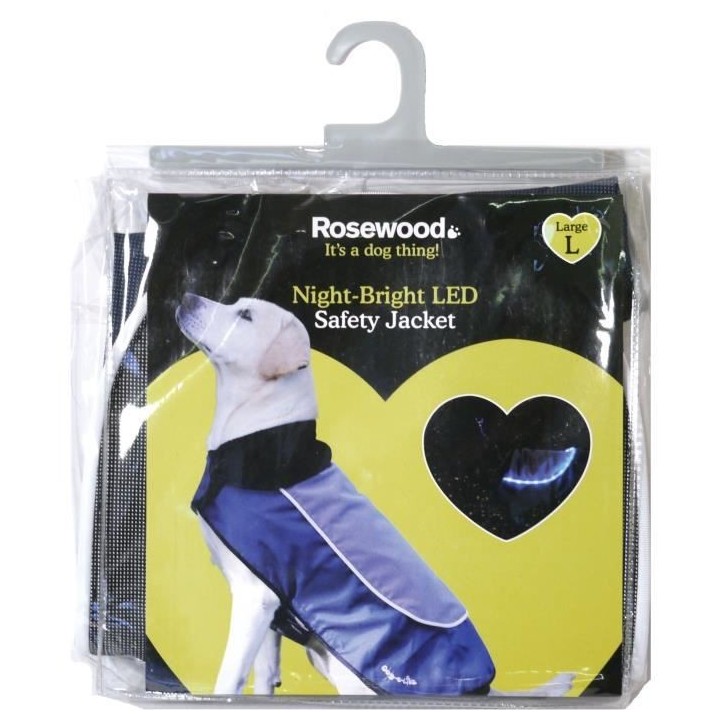 ROSEWOOD Veste LED 18 Night-Bright - Pour chien
