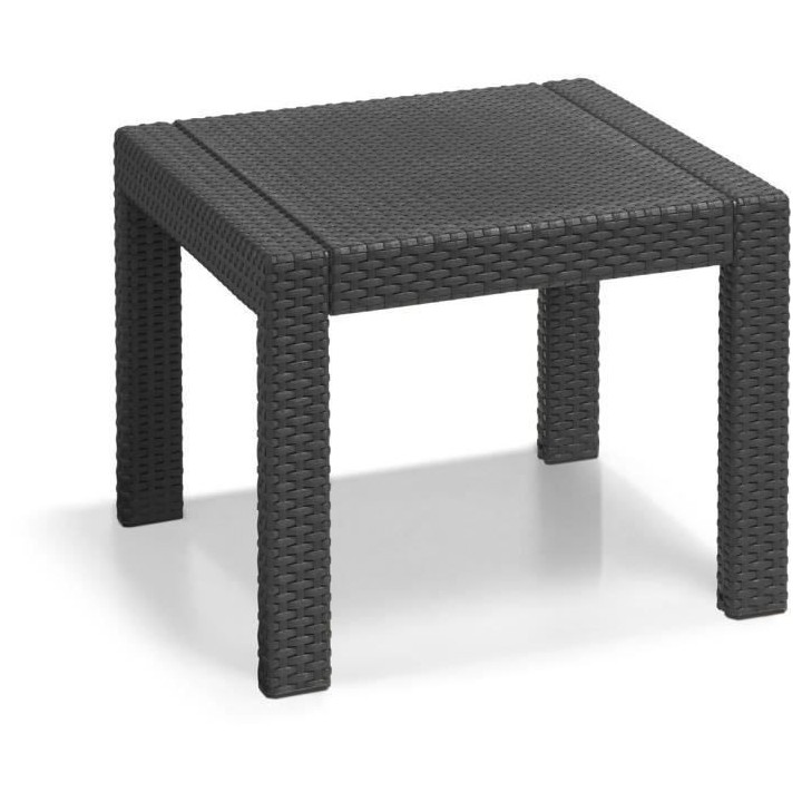 Salon de jardin - résine en rotin tressé - Allibert by KETER- 2 pers