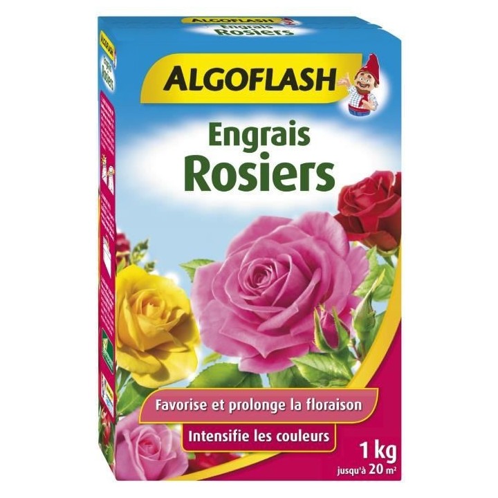ALGOFLASH Engrais Rosiers - 1 kg