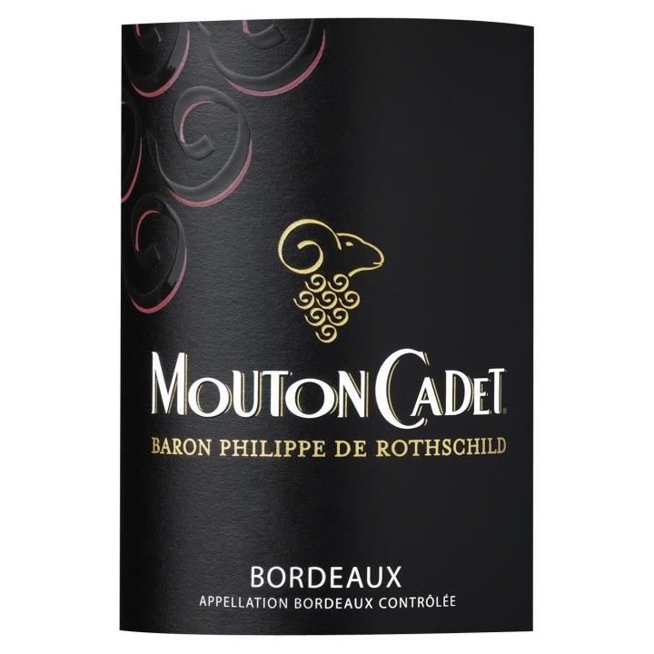Magnum Mouton Cadet 2019 Baron Philippe de Rothschild Bordeaux - Vin r