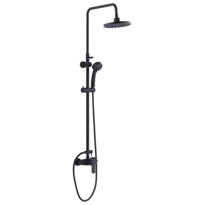 ROUSSEAU Colonne de douche avec robinet mitigeur mécanique Shenti noi