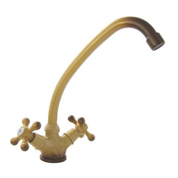 ROUSSEAU Robinet mélangeur de cuisine Beverly - Sans douchette - Terr