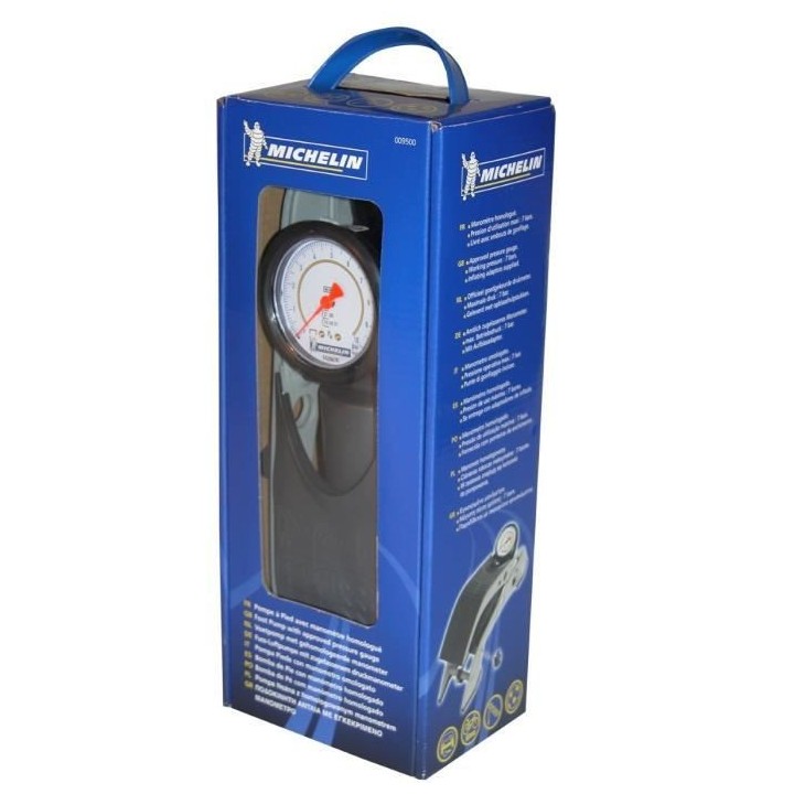 Michelin Pompe a Pied a Manometre Homologué