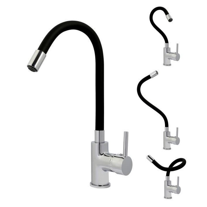 ROUSSEAU Robinet mitigeur de cuisine Køben - Sans douchette - Mémoir