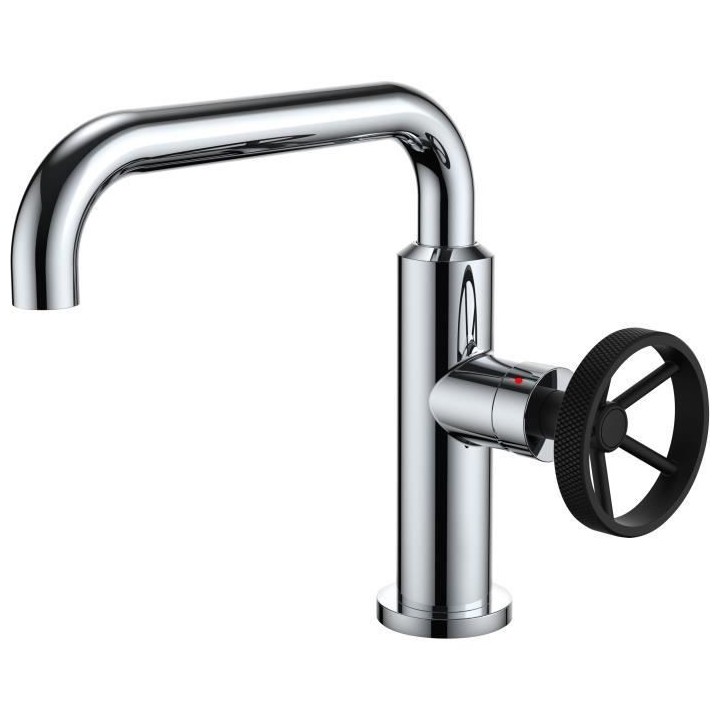 ROUSSEAU MITIGEUR LAVABO INDUSTRIEL BEC MOBILE CHROME