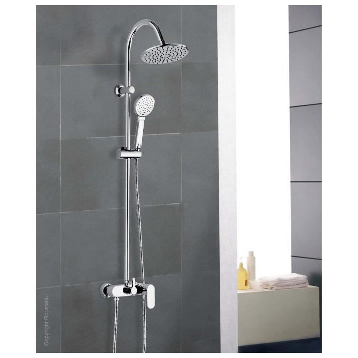 ROUSSEAU Colonne de douche avec robinet mitigeur mécanique Dakota