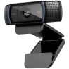 LOGITECH - Webcam HD Pro C920 Refresh - Microphone intégré - Idéal FaceTime et Skype - Noir