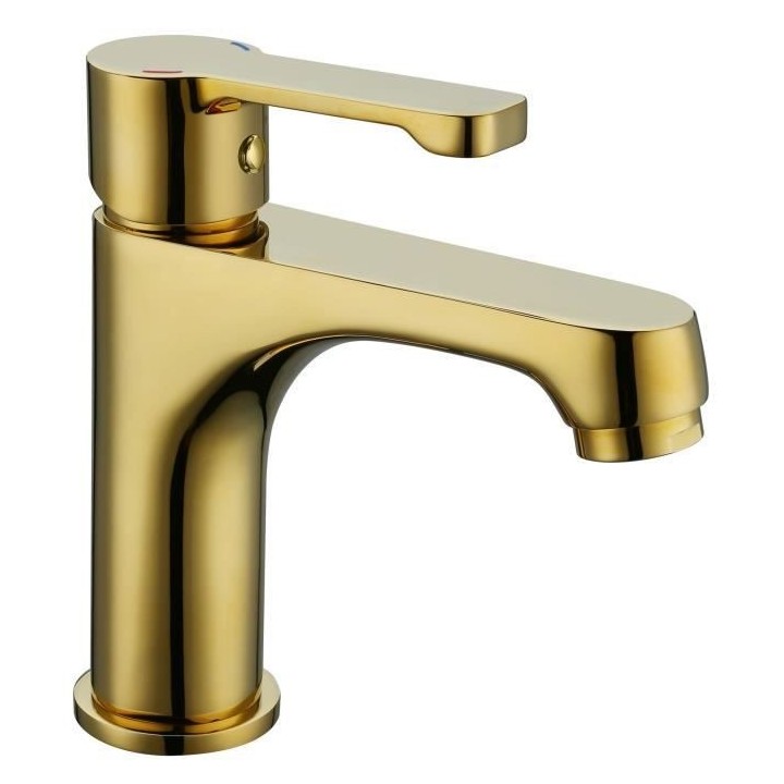 ROUSSEAU Robinet mitigeur lavabo - Doré