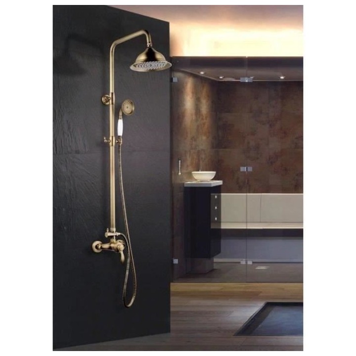 ROUSSEAU Colonne de douche avec robinet mitigeur mécanique Byron - Vi