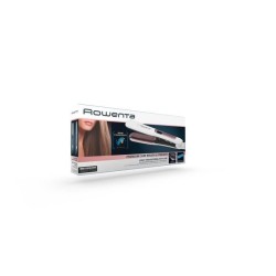 ROWENTA SF7510F0 Brush & Straight Lisseur, Contrôle de la température de 130 a 200°C, Ecran LCD, Temps de chauffe rapide, Lis