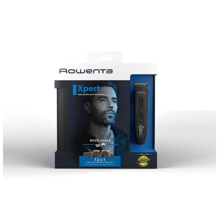 ROWENTA TN9461F4 Selectium Xpert 12en1 Tondeuse barbe cheveux visage h