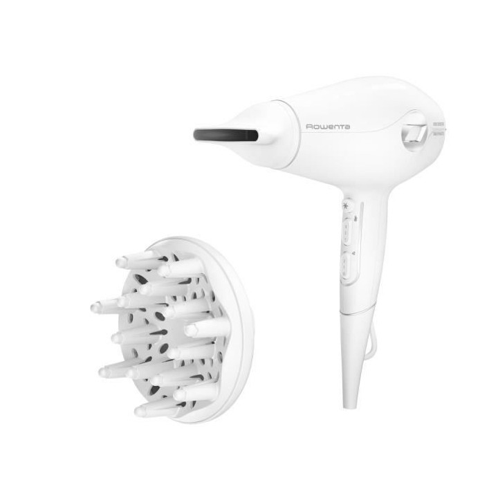 ROWENTA CV6130F0 Volumizer Seche-cheveux, Moteur hybride haute perform